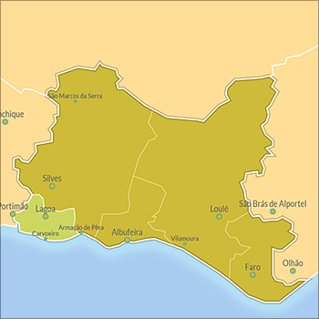 Map of Lagoa