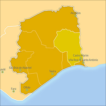 Map of Castro Marim